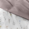 Home Collection Premium Ultra Soft Wild Flower Pattern 3Pc Reversible Duvet Cover Set, Twin/Twin Extra Long, Pink IH-DSP-WIF-T-PI
